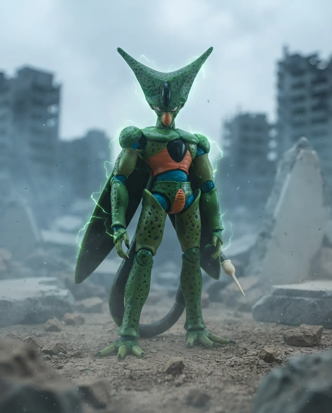 Bandai Tamashii Nations S.H.Figuarts Cell First Form Action Figure - Image 7