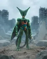 Bandai Tamashii Nations S.H.Figuarts Cell First Form Action Figure - Thumbnail 7