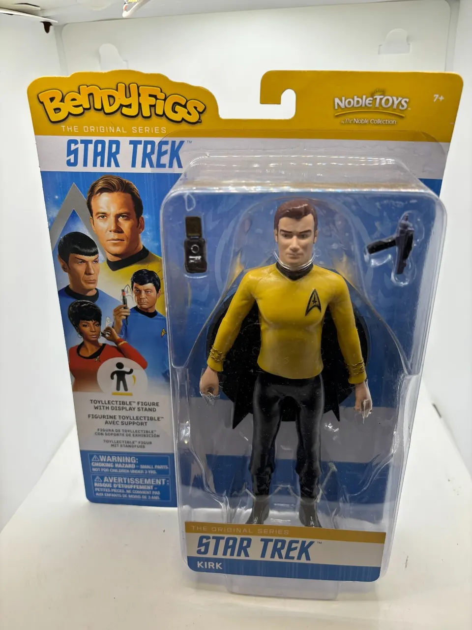 Noble Collection BendyFigs James Kirk – Star Trek Original Figure - Image 1