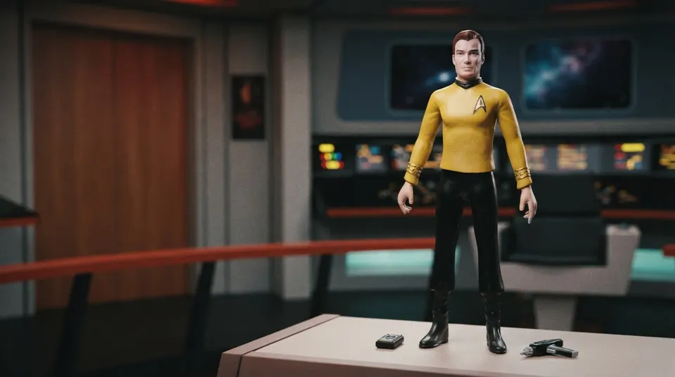 Noble Collection BendyFigs James Kirk – Star Trek Original Figure