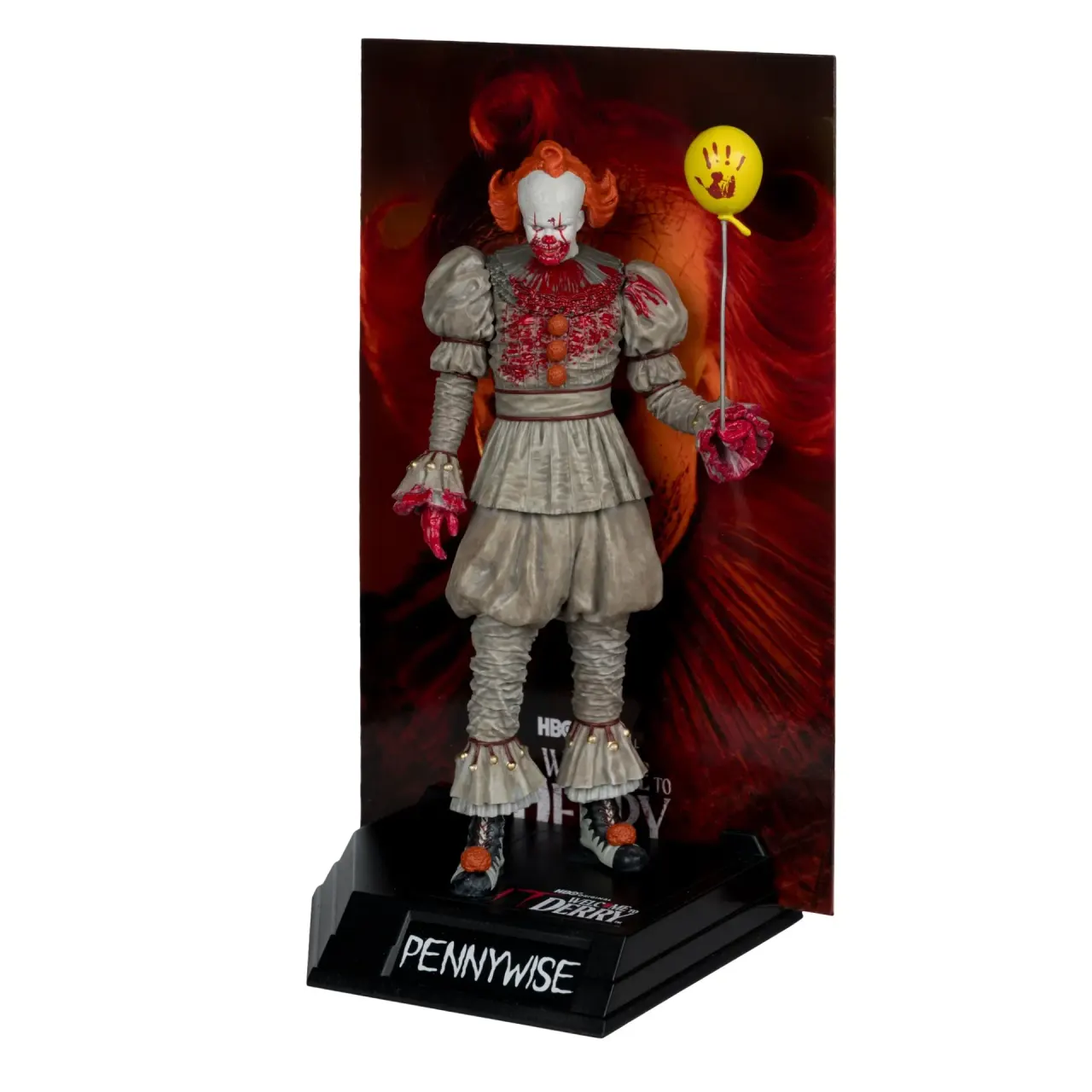 McFarlane Toys Pennywise (Bloody) 6" Figure – IT: Welcome to Derry - Image 2