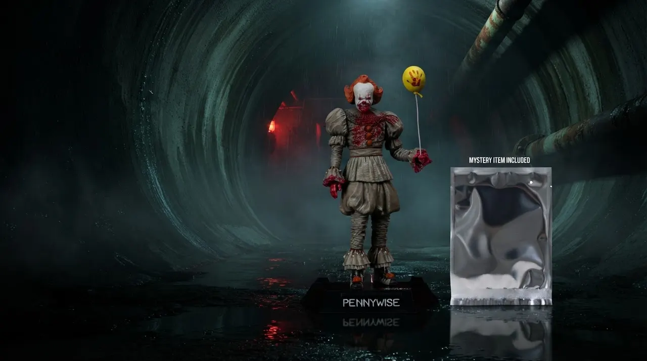 McFarlane Toys Pennywise (Bloody) 6" Figure – IT: Welcome to Derry - Image 7