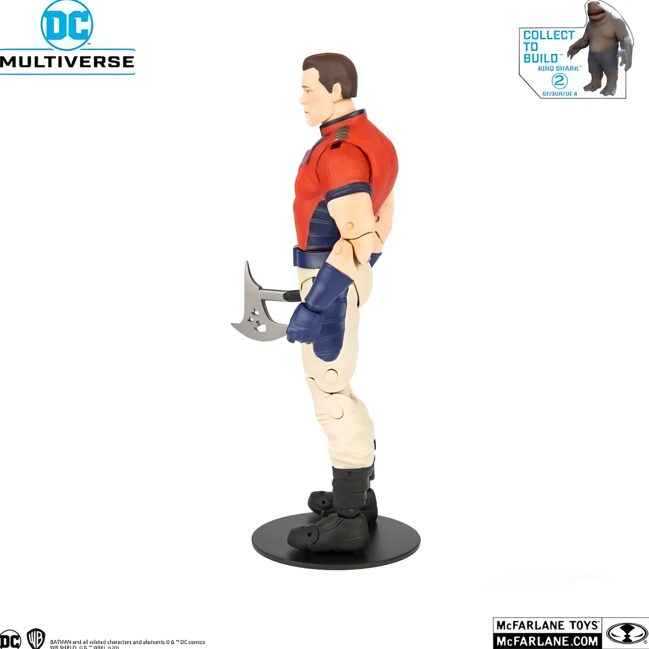 McFarlane Toys DC Multiverse Peacemaker (Unmasked) 7" Figure - Image 5