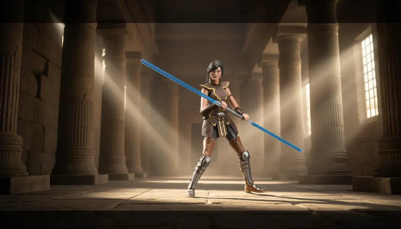 Hasbro Star Wars Black Series Gaming Greats Satele Shan 6" Figure - Image 12