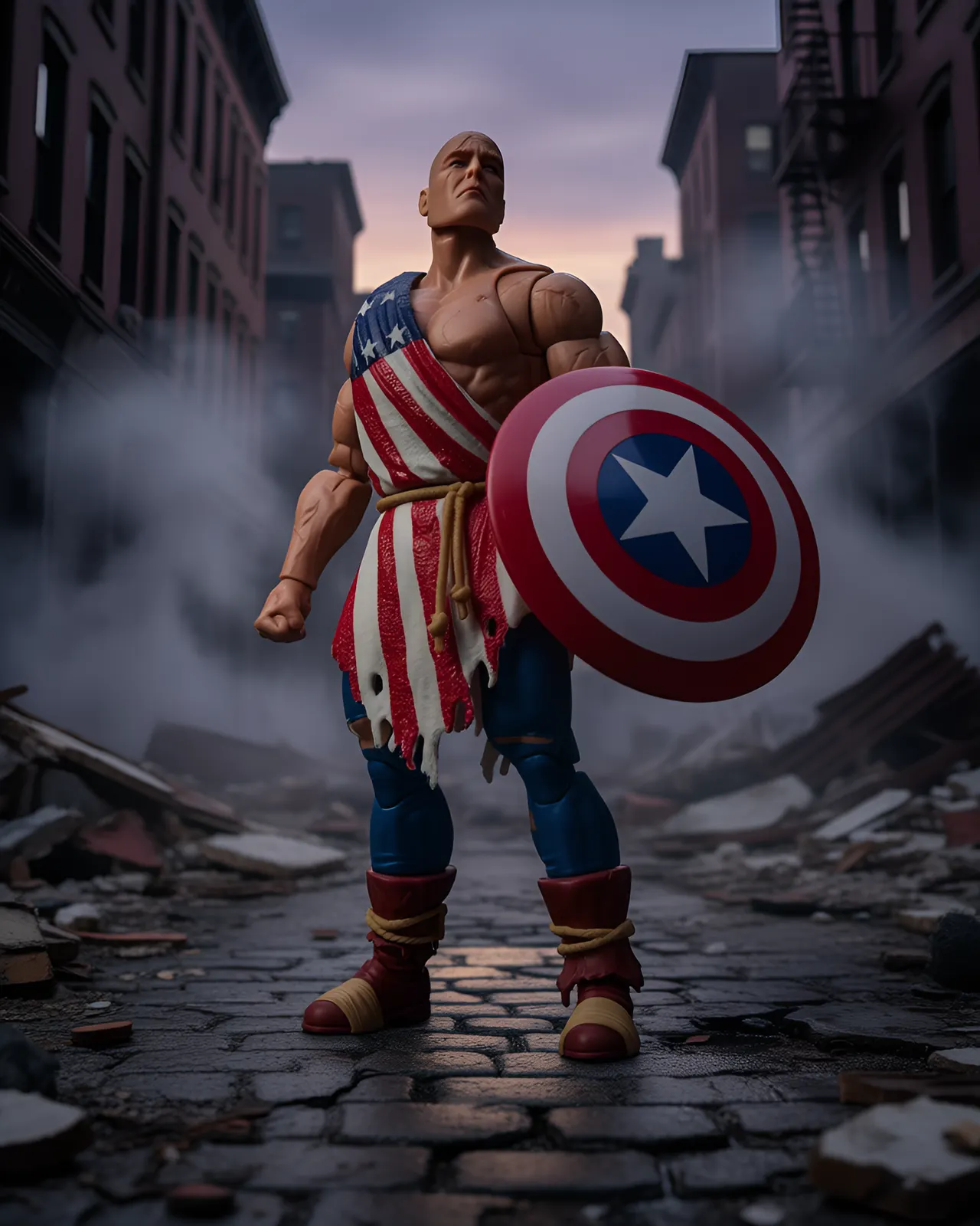 Hasbro Marvel Legends Earth‑X Captain America 6‑inch Figure - Image 13