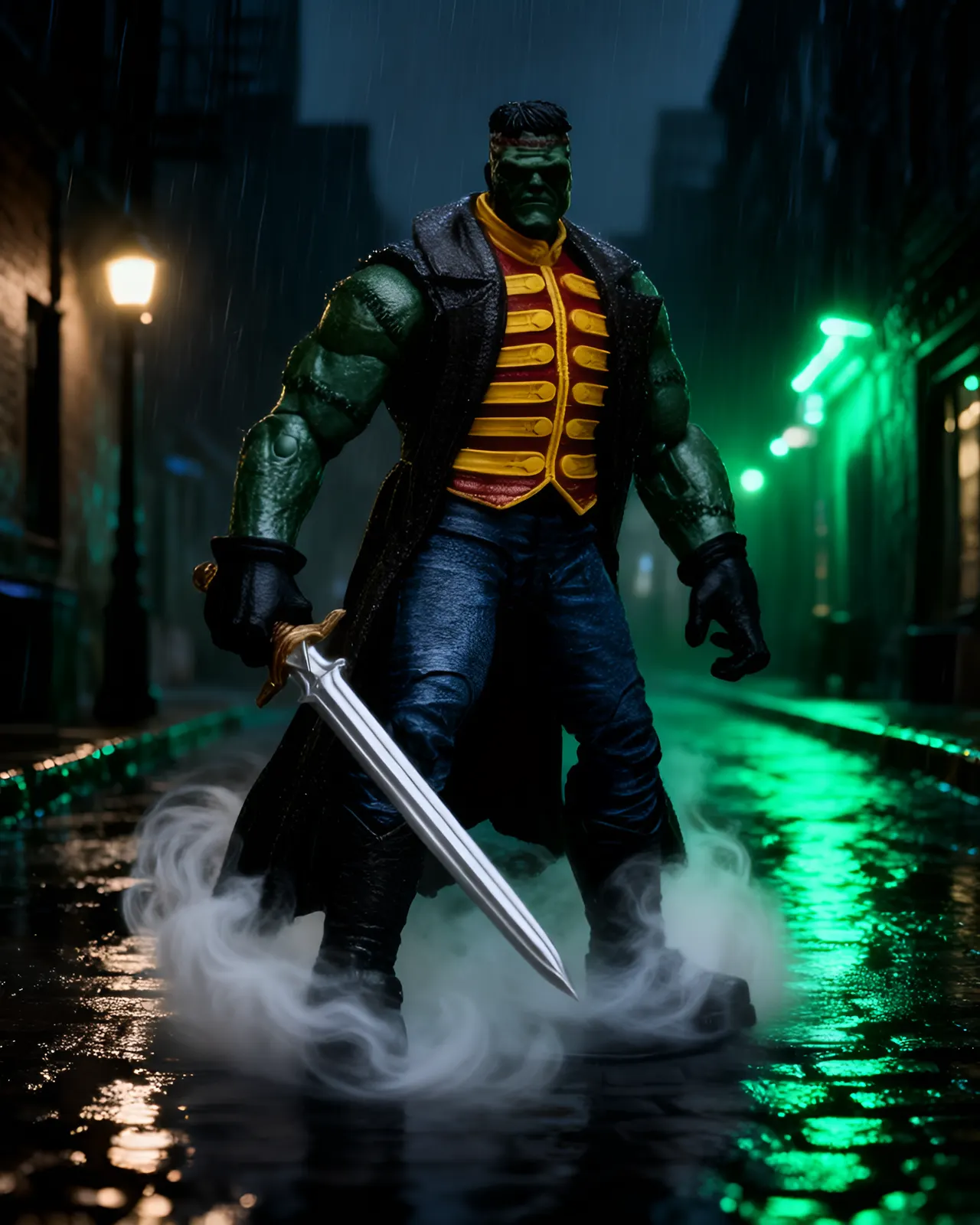 McFarlane Toys DC Multiverse Frankenstein Mega Figure – 22 Articulation - Image 14
