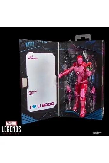 Hasbro Marvel Legends Iron Man I Love You 3000 Pink Figure - Image 8