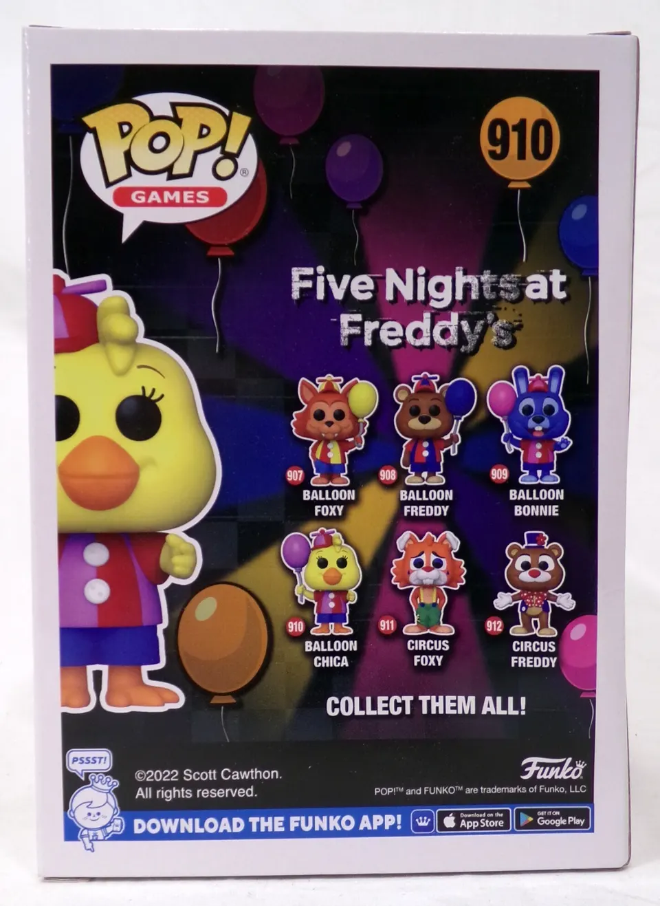 Funko Pop! Games Five Nights at Freddy's Balloon Chica SB - Image 4