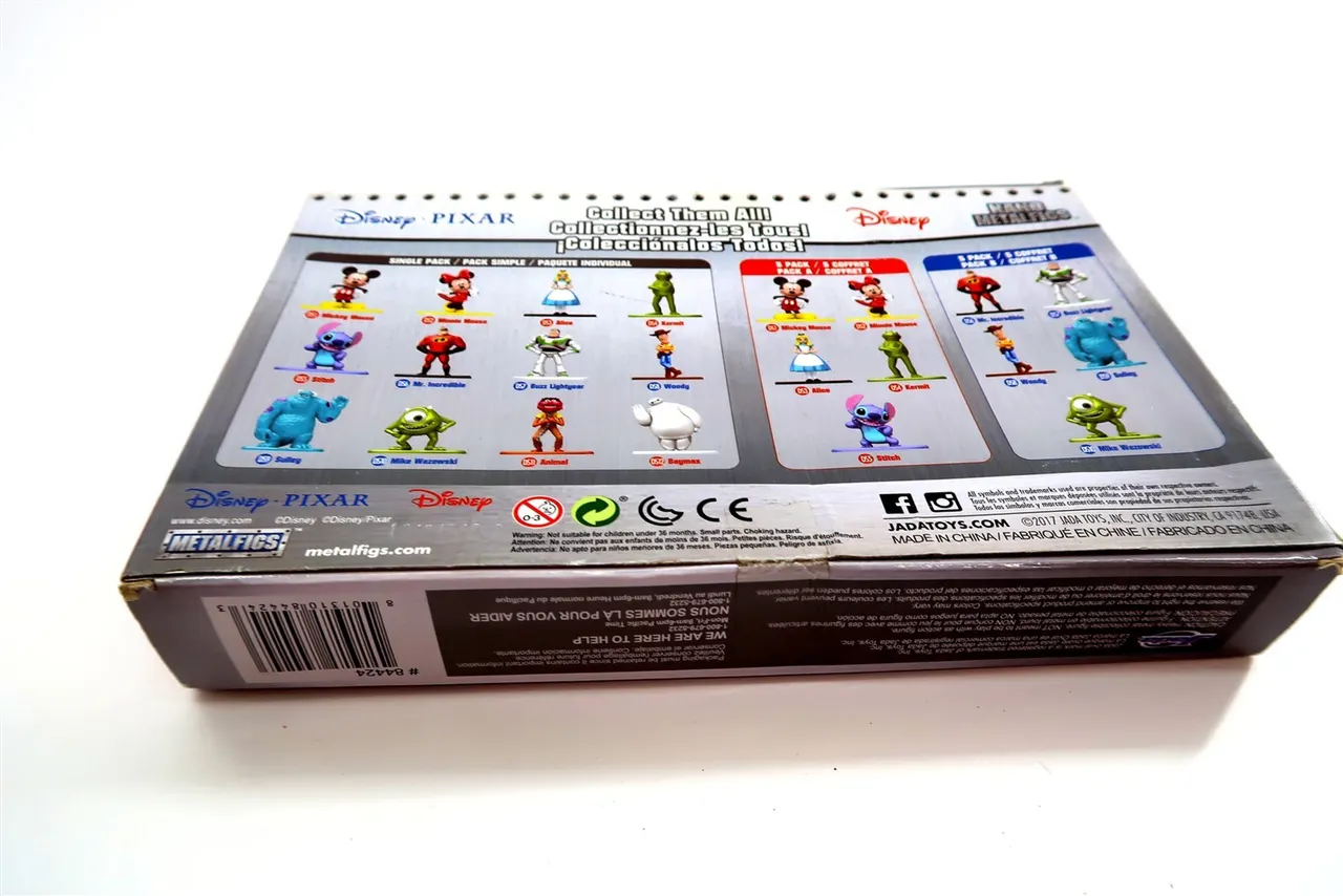 Jada Toys Disney Nano Metalfigs 10-Pack Die-Cast Mini Figures - Image 3
