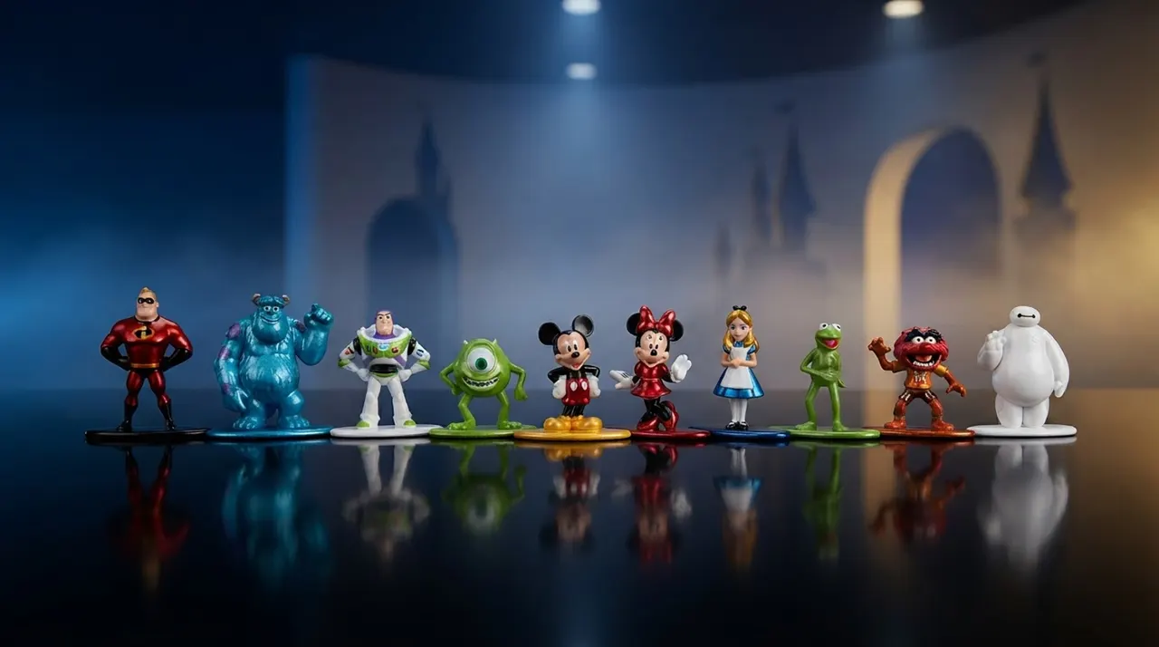 Jada Toys Disney Nano Metalfigs 10-Pack Die-Cast Mini Figures - Image 5
