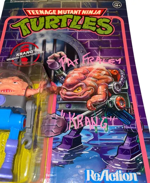 Super7 Pat Fraley Autographed TMNT Figure – JSA Certified