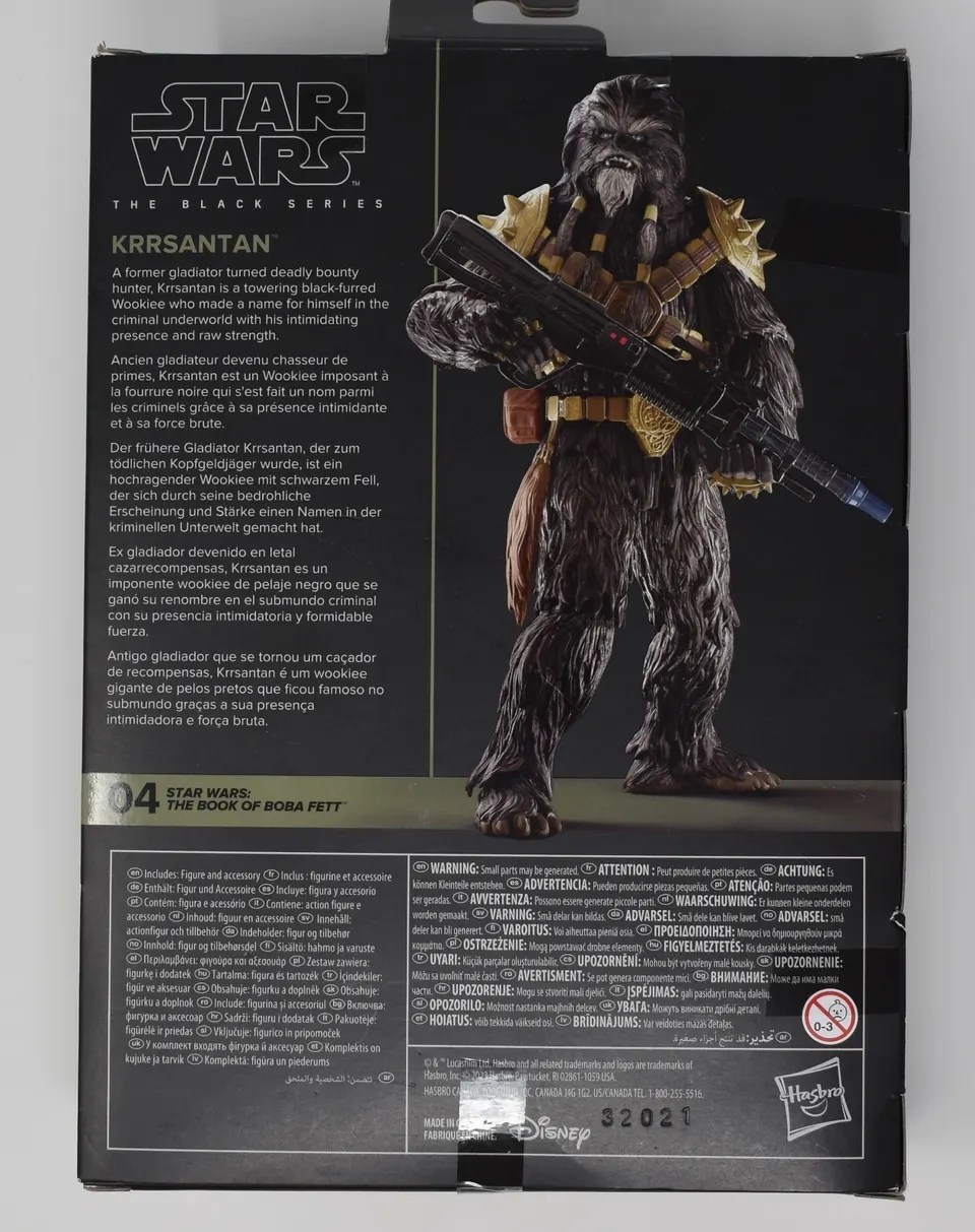 Hasbro Star Wars Black Series Krrsantan 6-Inch Action Figure - Image 4