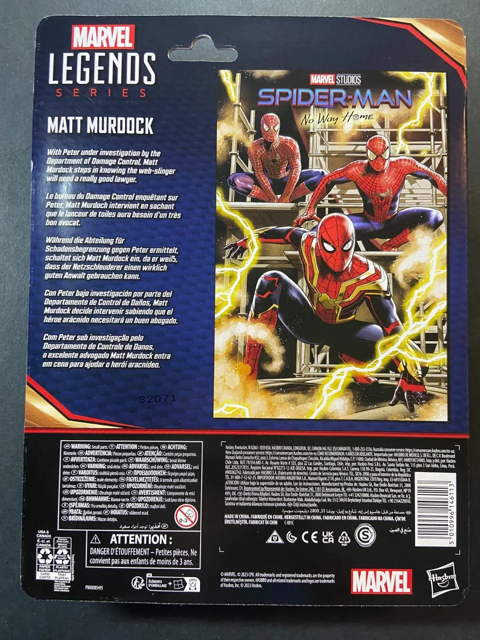 Hasbro Marvel Legends Matt Murdock – Spider-Man: No Way Home 6" Figure - Image 7
