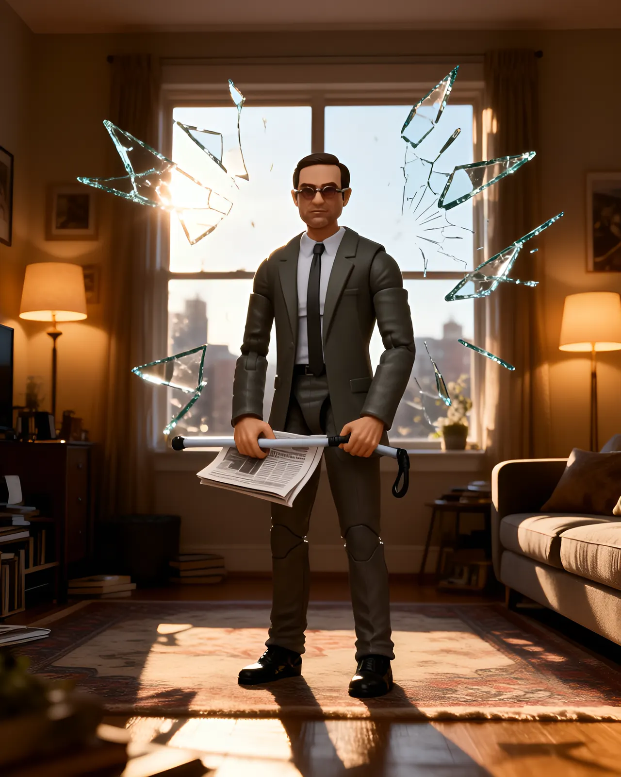 Hasbro Marvel Legends Matt Murdock – Spider-Man: No Way Home 6" Figure - Image 9