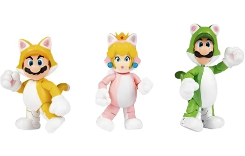Jakks Pacific Super Mario 3D World + Bowser's Fury Multi-Pack