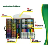 Crayola Valuta dell'artista Arcoiris – 140 Piece Crayon Set - Thumbnail 4