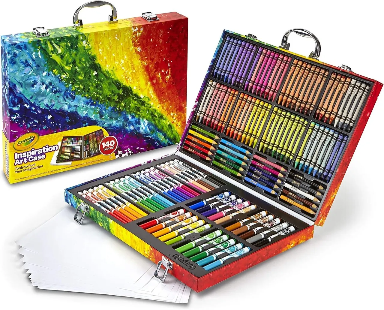 Crayola Valuta dell'artista Arcoiris – 140 Piece Crayon Set - Image 2