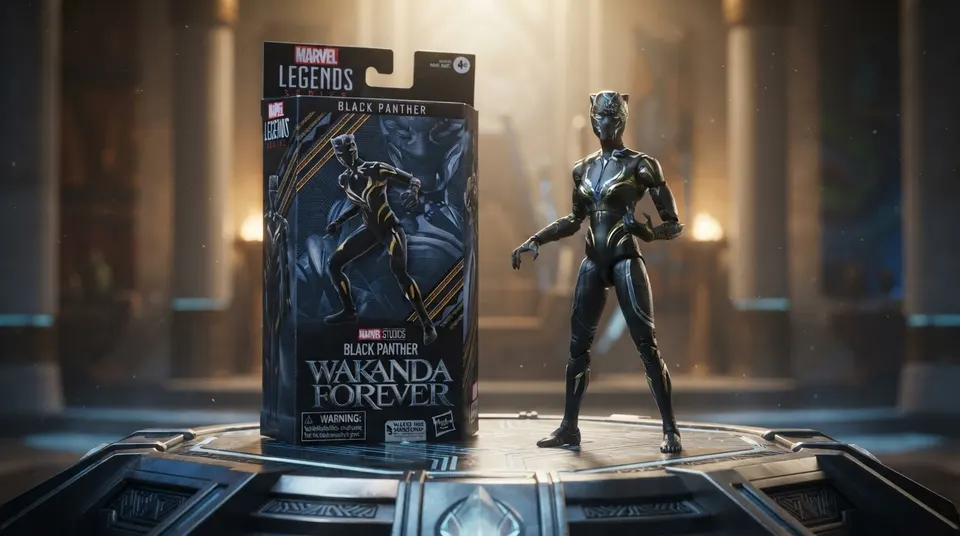 Hasbro Marvel Legends Black Panther Shuri Wakanda Forever Attuma BAF