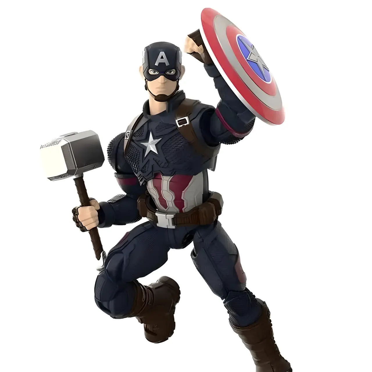 Blokees Marvel Champion Infinity Captain America Figure - Image 3
