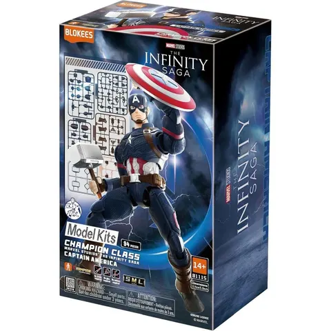 Blokees Marvel Champion Infinity Captain America Figure