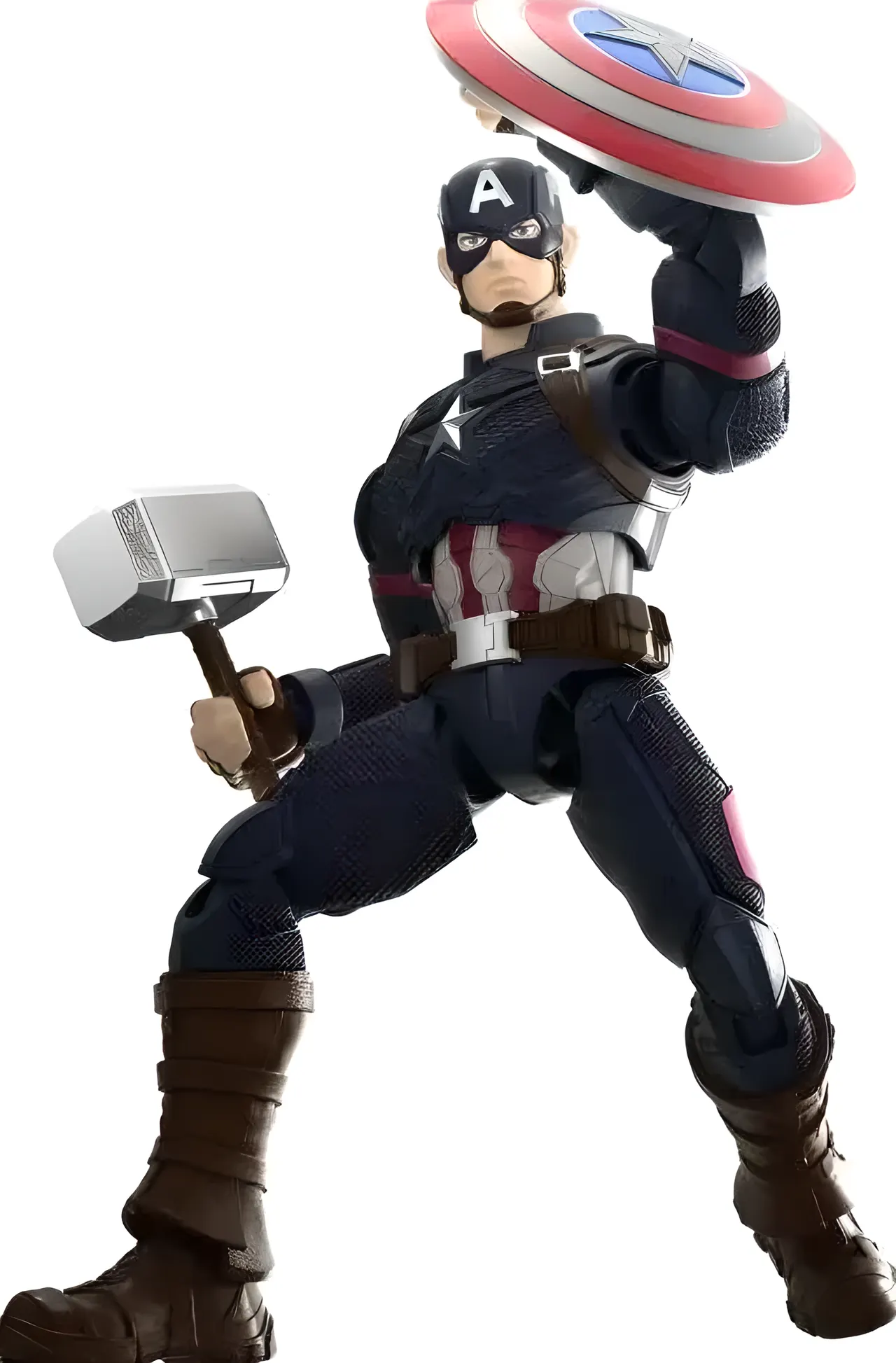 Blokees Marvel Champion Infinity Captain America Figure - Image 4