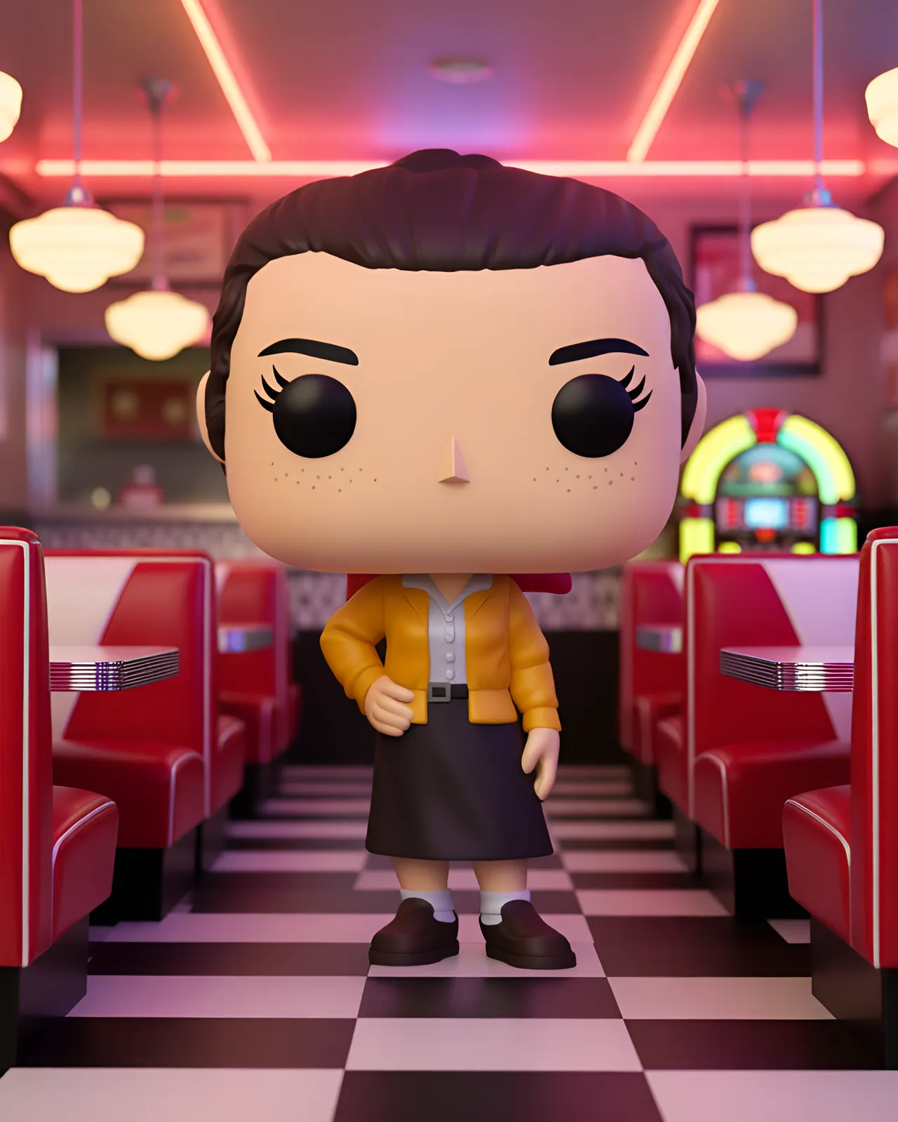 Funko Pop! TV: Joanie Cunningham - Happy Days Vinyl Figure - Image 4