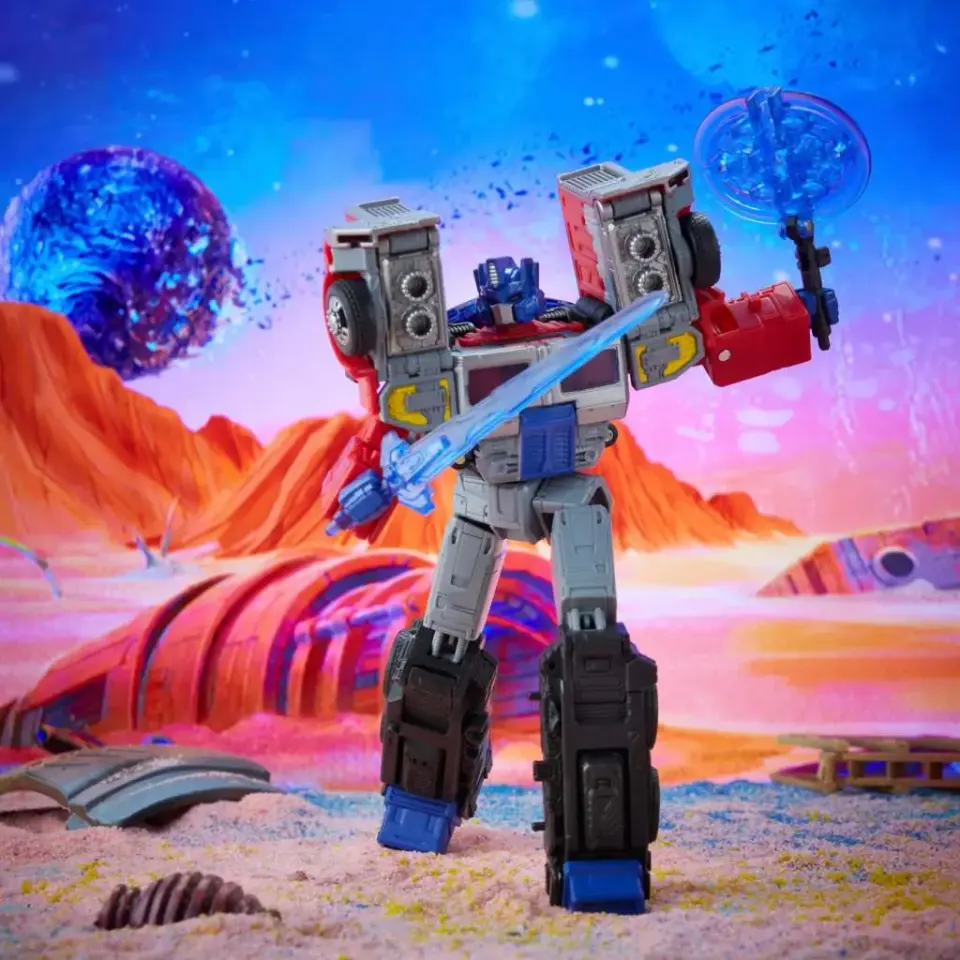 Hasbro Transformers Legacy G2 Universe Laser Optimus Prime Leader 6in - Image 3