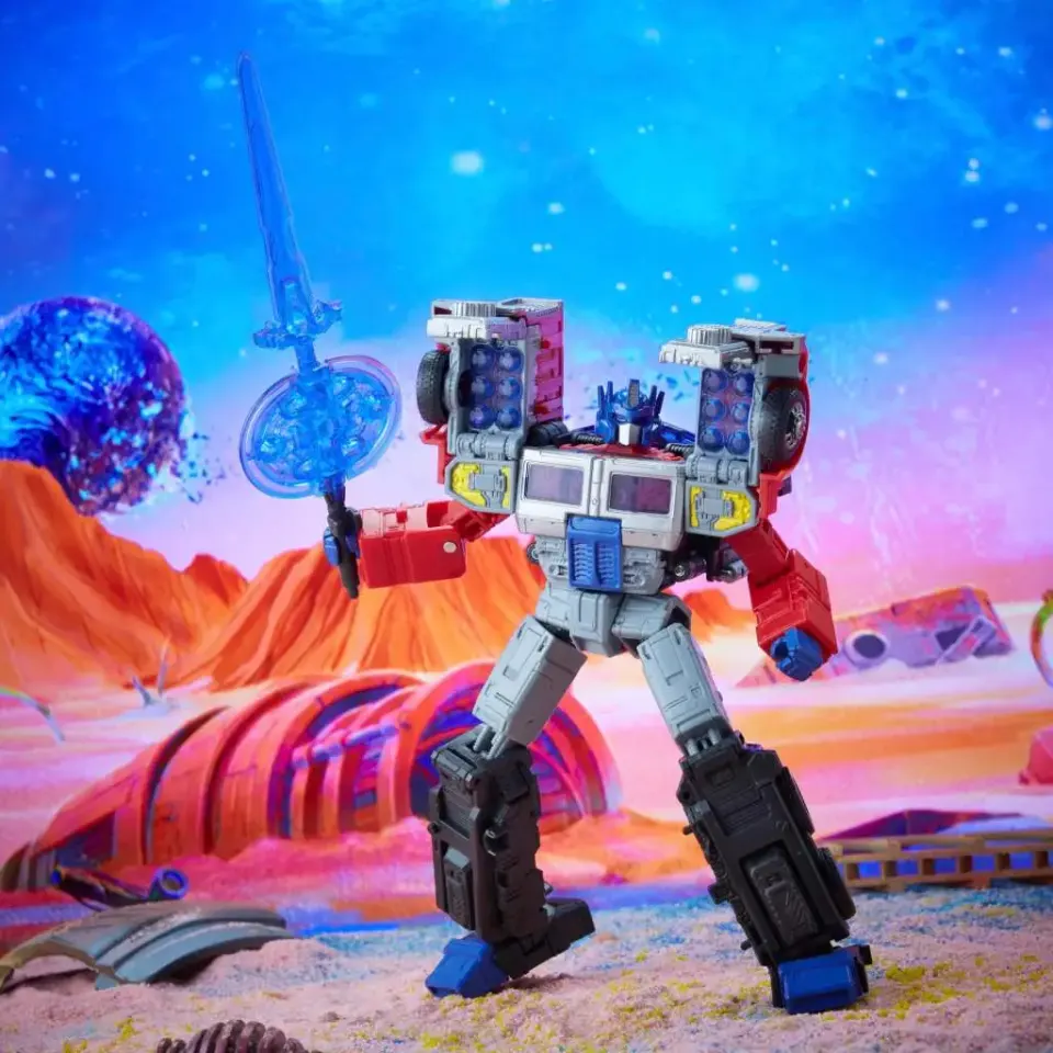 Hasbro Transformers Legacy G2 Universe Laser Optimus Prime Leader 6in - Image 4