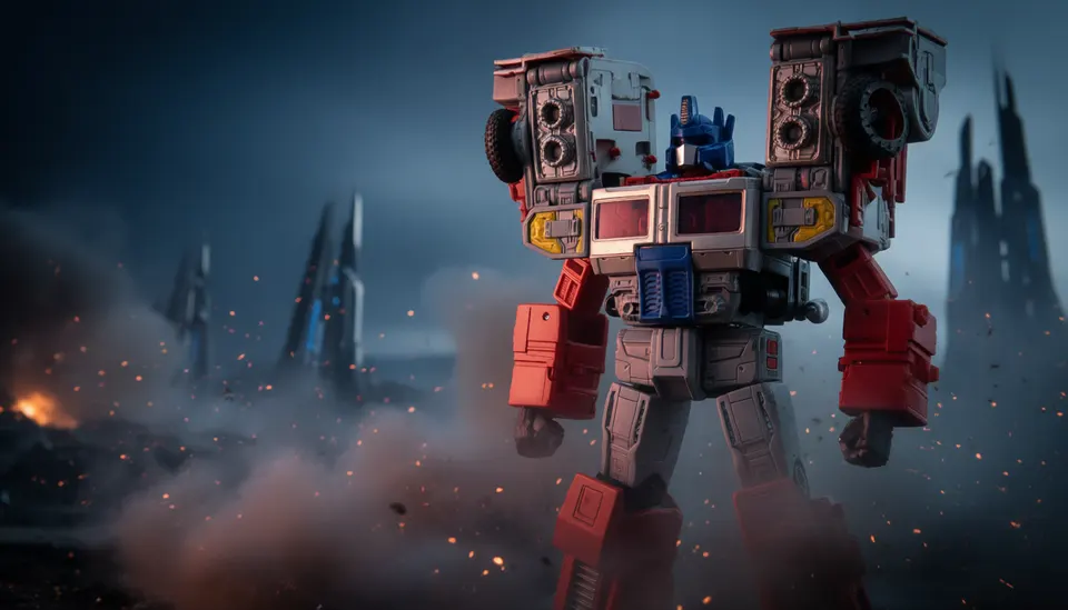 Hasbro Transformers Legacy G2 Universe Laser Optimus Prime Leader 6in
