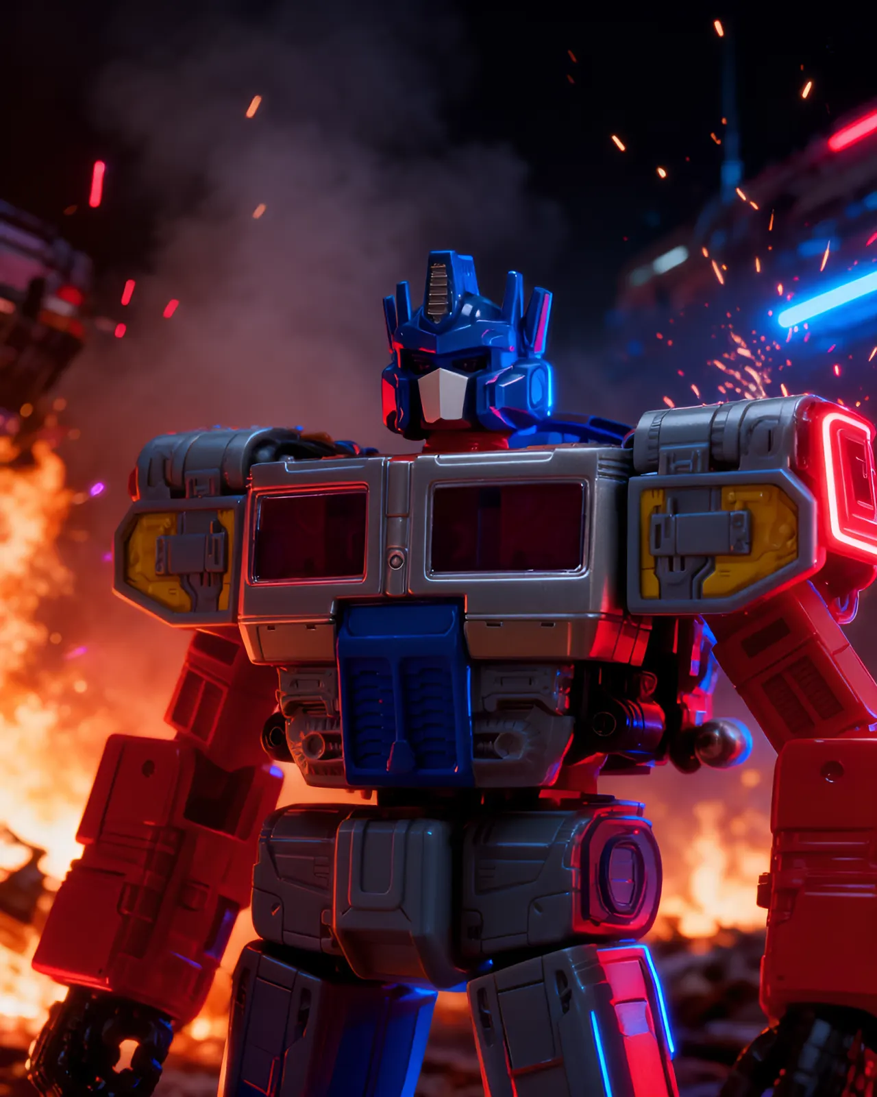 Hasbro Transformers Legacy G2 Universe Laser Optimus Prime Leader 6in - Image 8