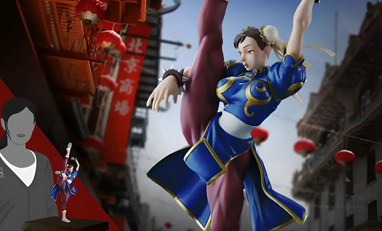 Capcom Chun-Li Figure Builder Creators Model – Premium Action Figure - Image 8