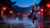 Capcom Chun-Li Figure Builder Creators Model – Premium Action Figure - Thumbnail 13