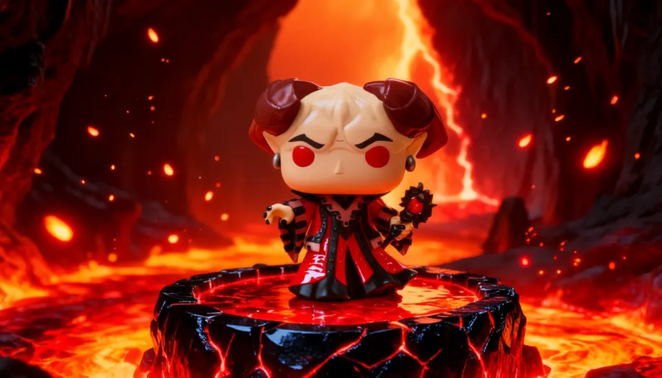 Funko Pop! Games Dungeons & Dragons Asmodeus Vinyl Figure