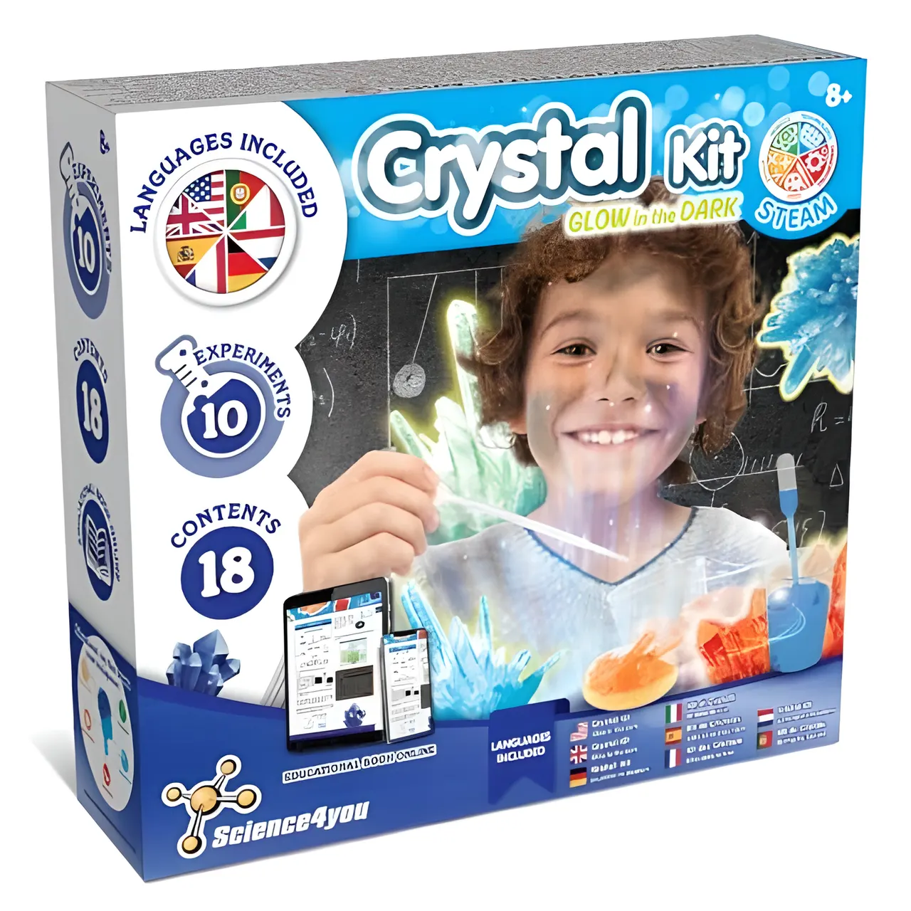 Giochi Preziosi Science4you La Fabbrica Dei Cristalli – Educational Kit - Image 1