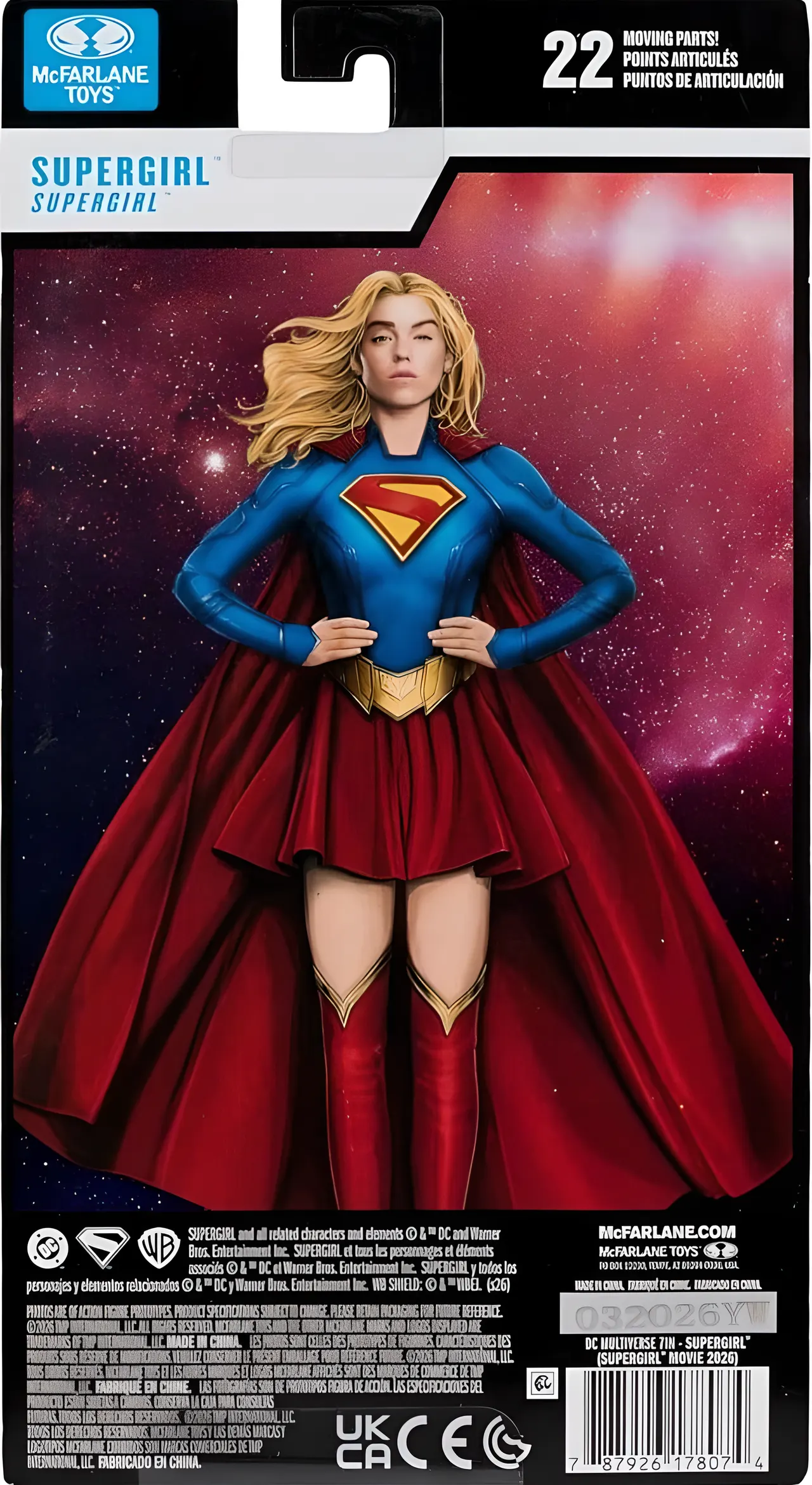 McFarlane Toys Supergirl (Hero Costume) DC Multiverse 7" Action Figure - Image 5