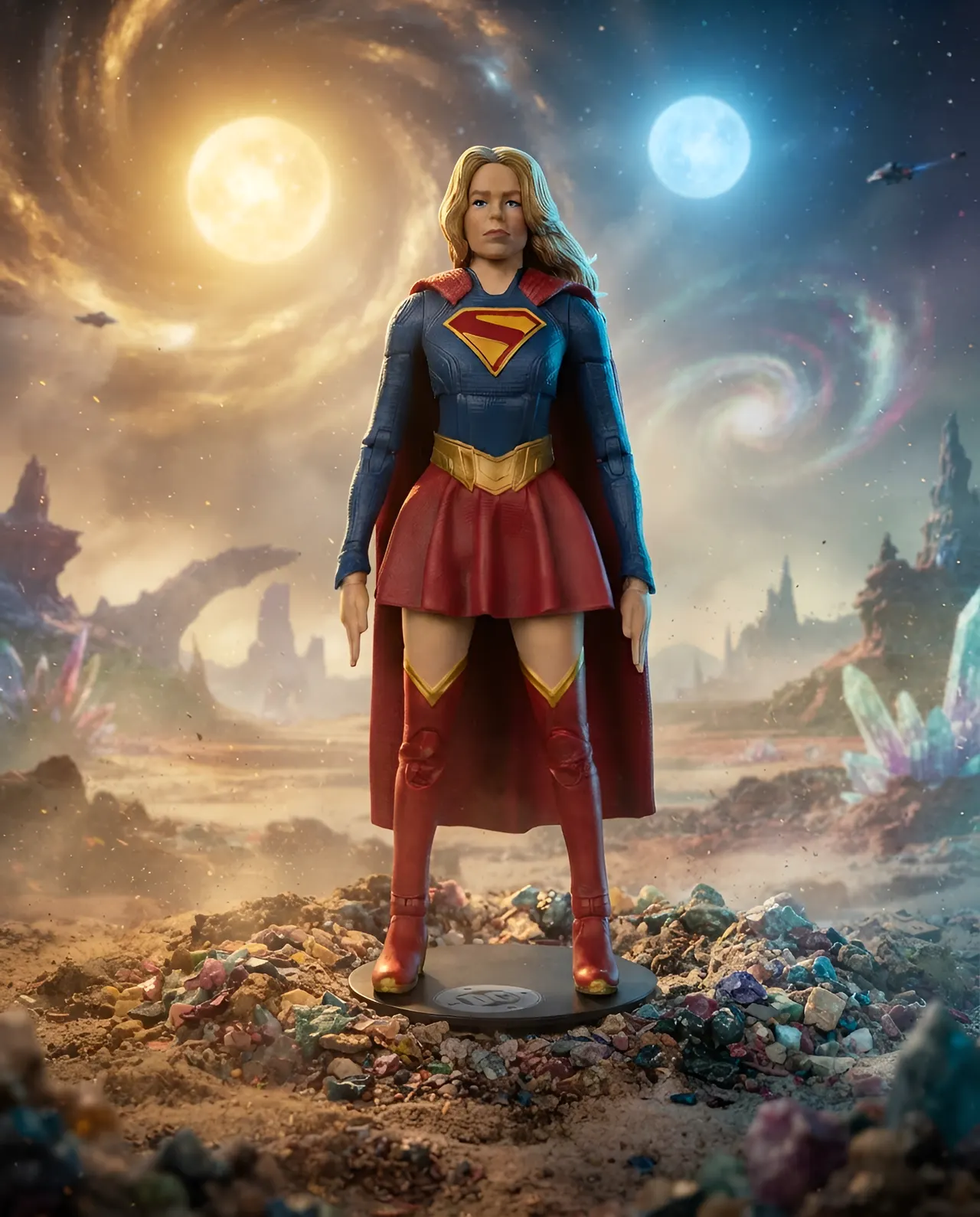 McFarlane Toys Supergirl (Hero Costume) DC Multiverse 7" Action Figure - Image 7