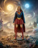 McFarlane Toys Supergirl (Hero Costume) DC Multiverse 7" Action Figure - Thumbnail 7