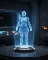 Hasbro Star Wars Black Series Bo-Katan Kryze Holocomm Figure – 6” - Thumbnail 6