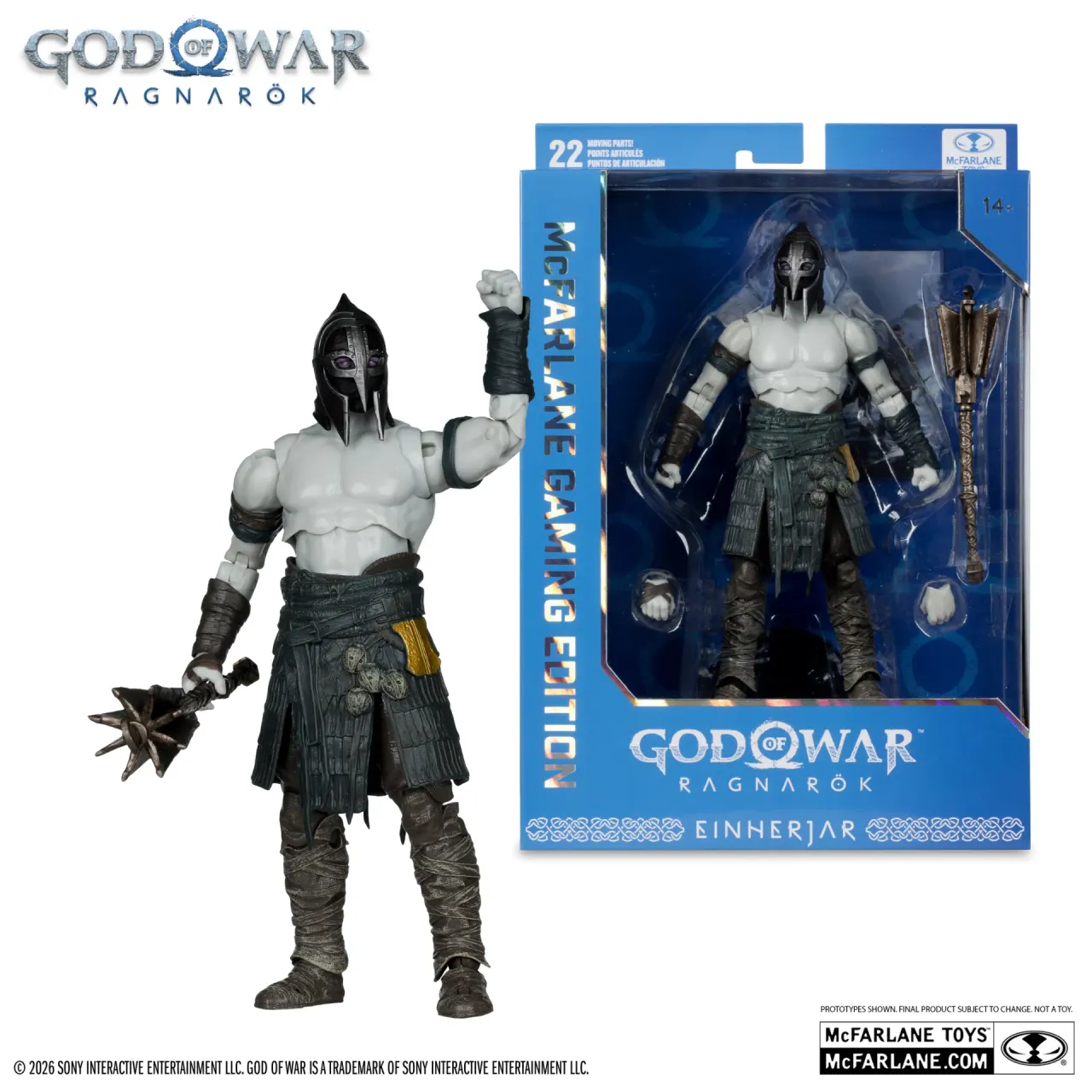 McFarlane Toys God of War Einherjar 7" Deluxe Action Figure - Image 1