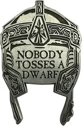 Weta Collictibles Gimli Helmet Pin Badge – Limited Edition - Thumbnail 2