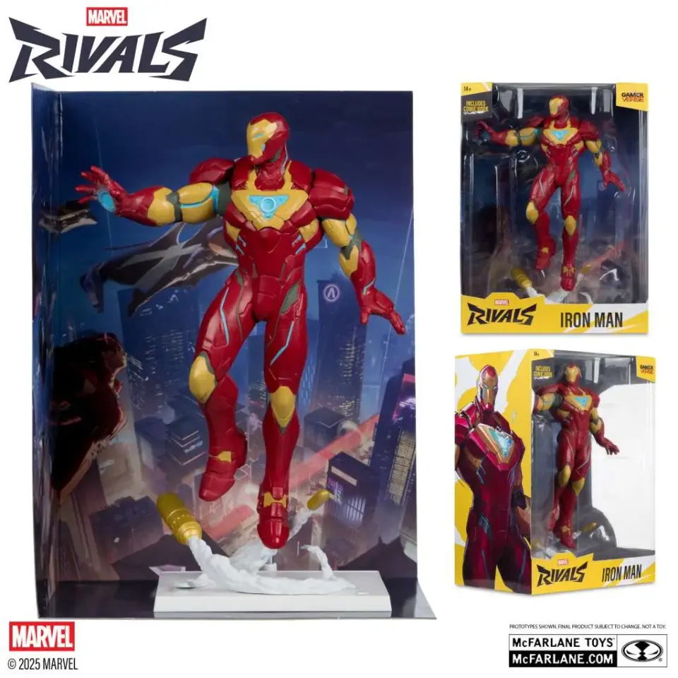 Marvel McFarlane Toys 12in Iron Man figurine articulée - Image 2
