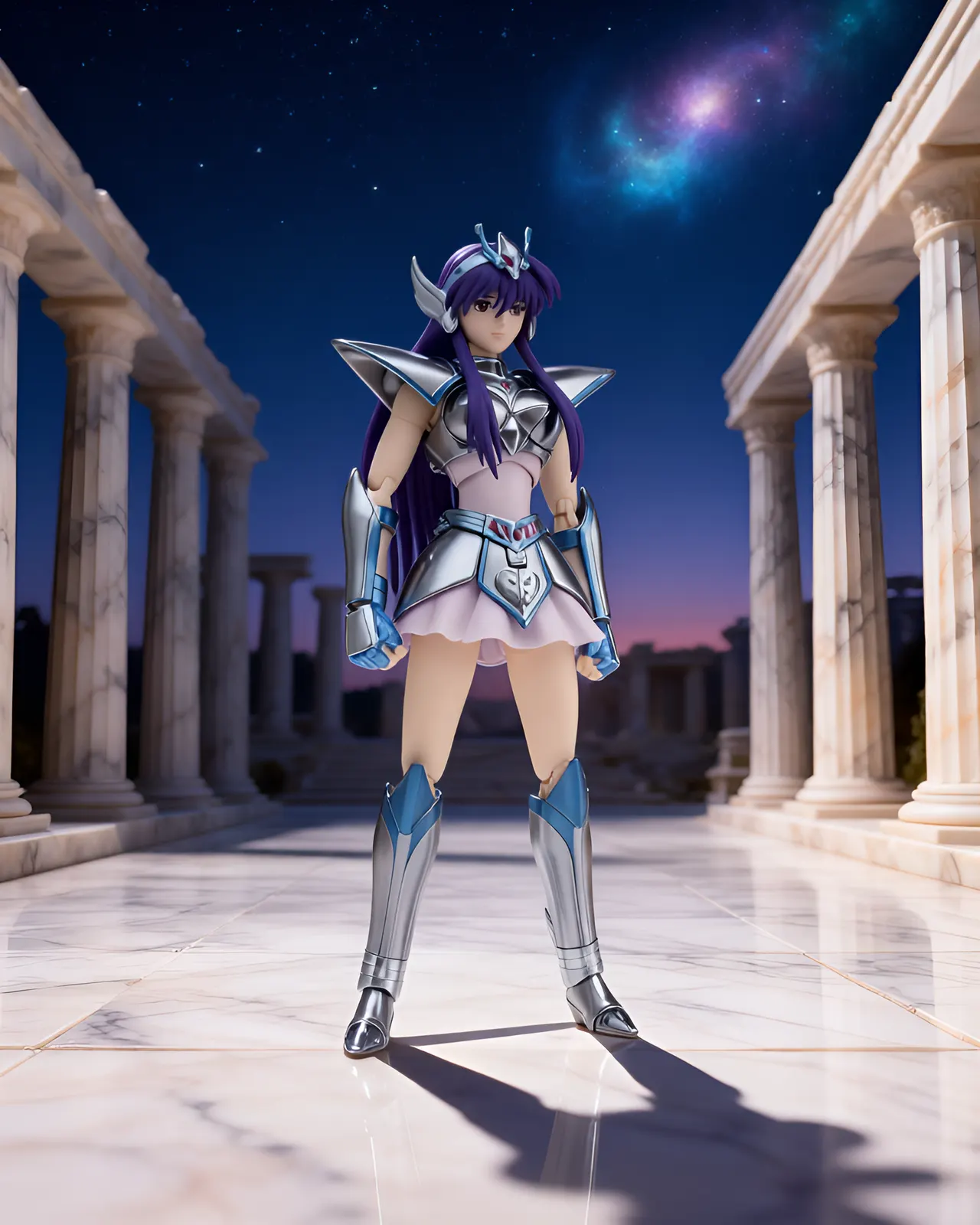Bandai Saint Seiya Myth Cloth Kyoko Equuleus Saint Figure - Image 6
