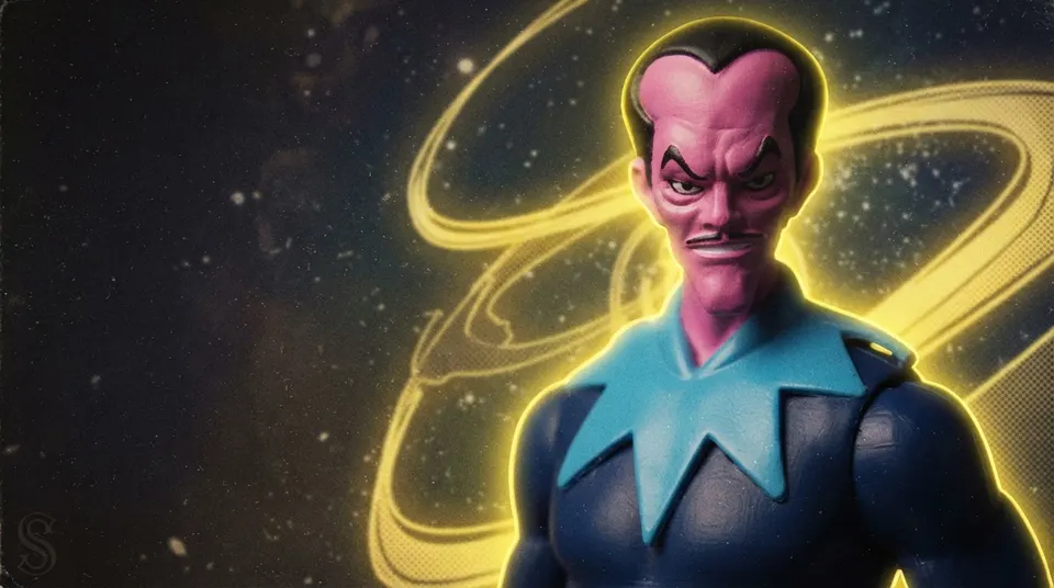 McFarlane Toys Super Friends DC Retro Sinestro Action Figure – 7"