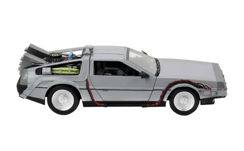 NECA Back to the Future Die-Cast DeLorean Time Machine