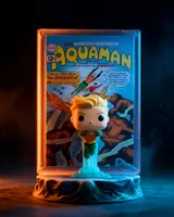 Funko Pop! Comic Cover – Aquaman (DC) #67404 Vinyl Figure - Thumbnail 5