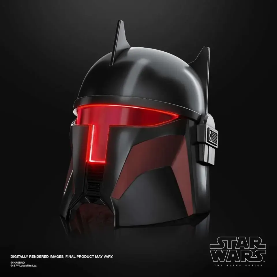 Hasbro Star Wars Black Series Moff Gideon Electronic Helmet - Image 1