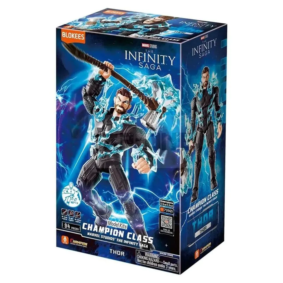 Blokees Marvel Champion Class Thor Model Kit – Infinity Saga - Image 1