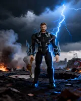 Blokees Marvel Champion Class Thor Model Kit – Infinity Saga - Thumbnail 12