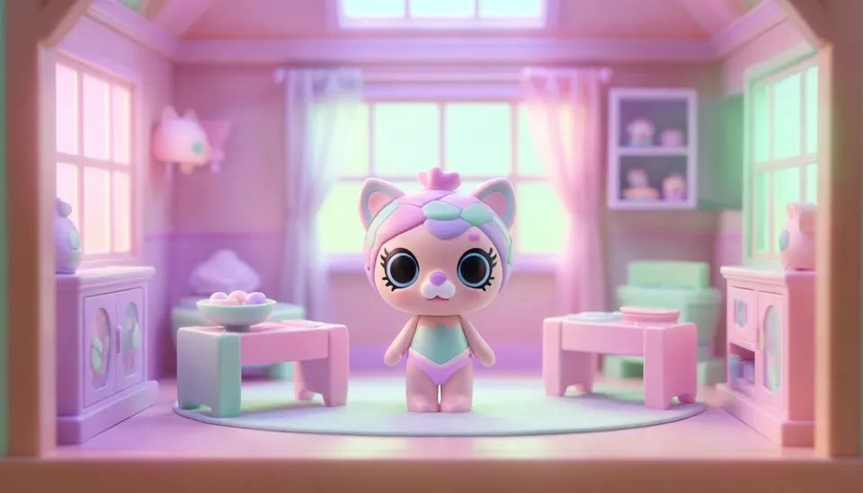 Giochi Preziosi Coffret Deco Happy Place Petkins Serie 1