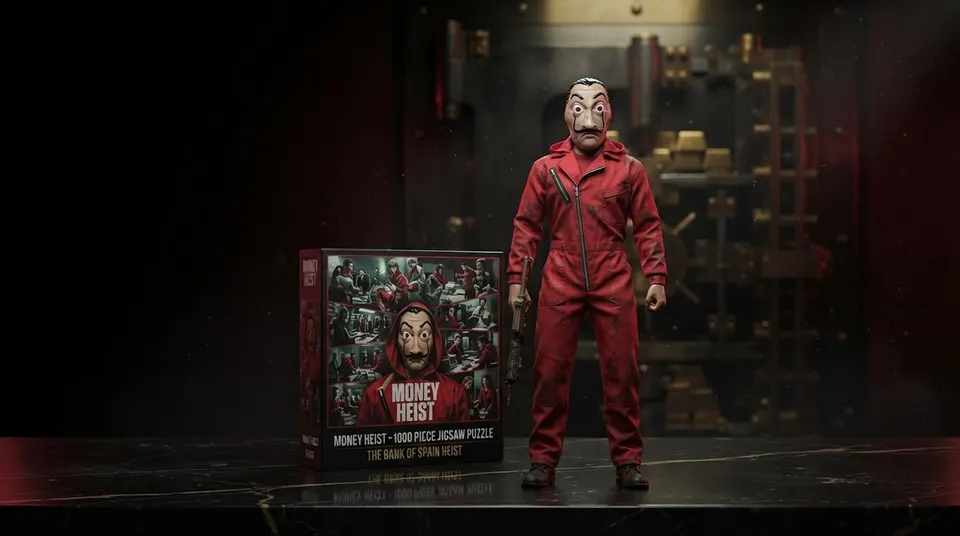 Clementoni Money Heist (La Casa De Papel) 1000-Piece Jigsaw Puzzle